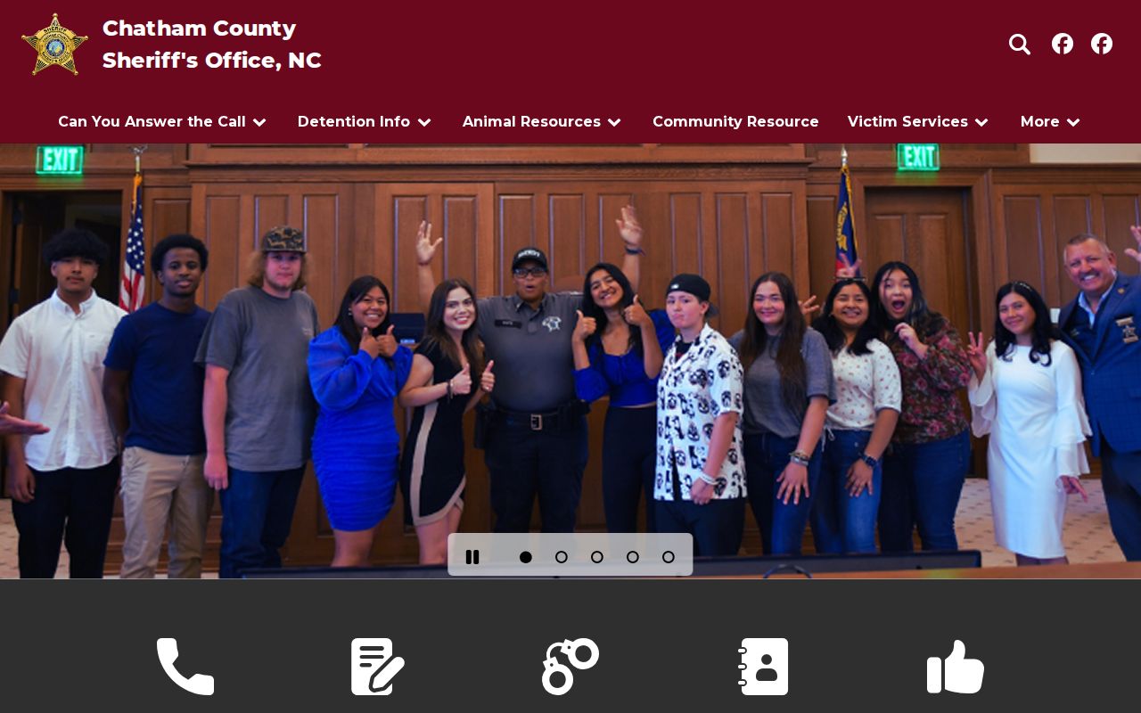 Chatham County Sheriff official criminal record resources